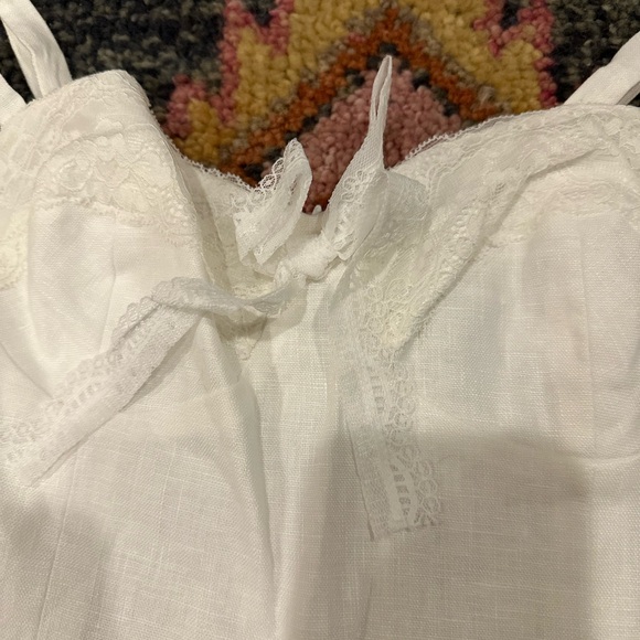 Reformation Arya Linen Dress - size 4 NWT - Picture 6 of 8